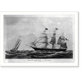 thumbnail image 1 of Historic Print, Hove to" for a pilot", 18" x 24", 1 of 3
