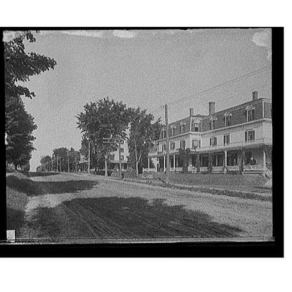 Historic Print, [Howard House & Strawberry Hill House, Bethlehem, N.H.], 18" x 24"