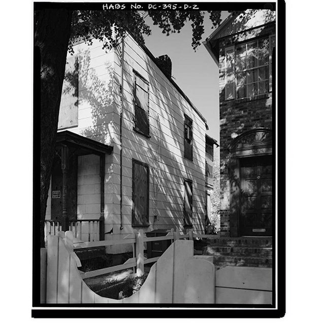 Historic Print, Howard Road Historic District, Lloyd Sharp House, 1010