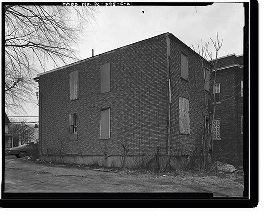 Historic Print, Howard Road Historic District, Sylvia L. Phillips House