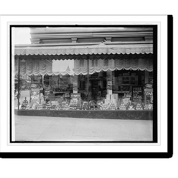Historic Print, Hub furn[?] & window, 18" x 24"