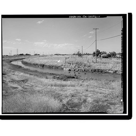 Historic Print, Hudson-Cippa-Wolf Ranch, Sorento Road, Sacramento, Sacramento County, CA, 16" x 20"