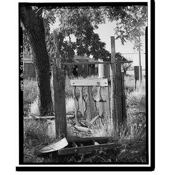 Historic Print, Hudson-Cippa-Wolf Ranch, Sorento Road, Sacramento, Sacramento County, CA - 9, 16" x 20"