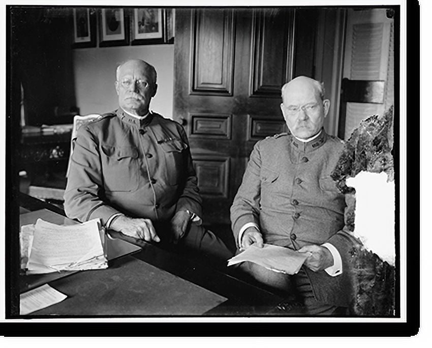 Historic Print, [Hugh L. Scott & Tasker H. Bliss at desk] - 2, 18