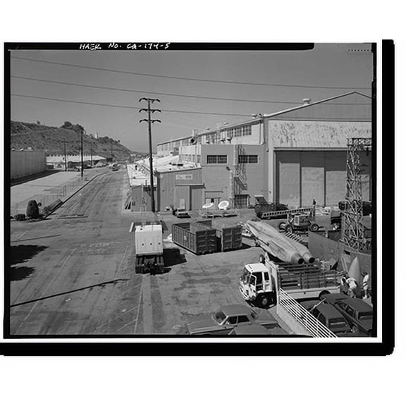 Historic Print, Hughes Aircraft Company, 6775 Centinela Avenue, Los Angeles, Los Angeles County, CA - 4, 18" x 24"