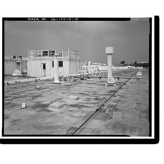 Historic Print, Hughes Aircraft Company, Radar Building, 6775 Centinela Avenue, Los Angeles, Los Angeles County, CA - 10, 16" x 20"