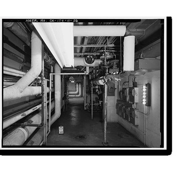 Historic Print, Hughes Aircraft Company, Radar Building, 6775 Centinela Avenue, Los Angeles, Los Angeles County, CA - 28, 16" x 20"