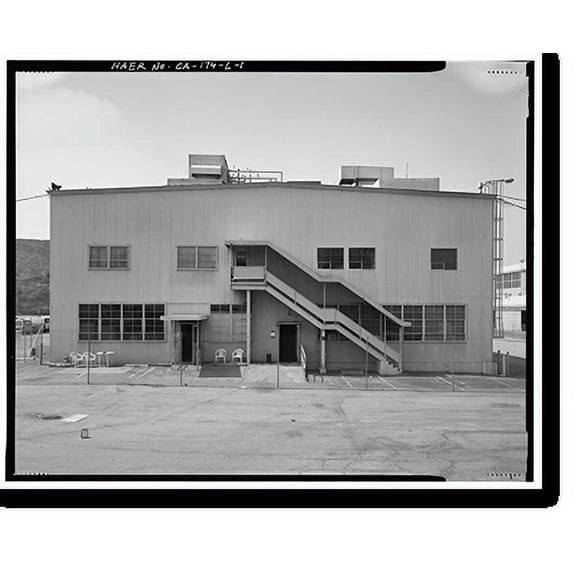 Historic Print, Hughes Aircraft Company, Warehouse-Stores Building, 6775 Centinela Avenue, Los Angeles, Los Angeles County, CA, 18" x 24"