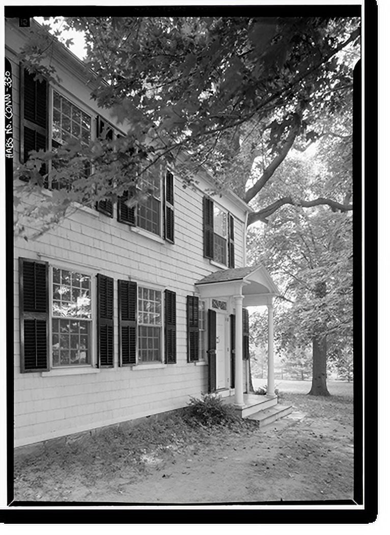 Historic Print, Hull Sherwood House, 762 Mill Hill Road, Fairfield