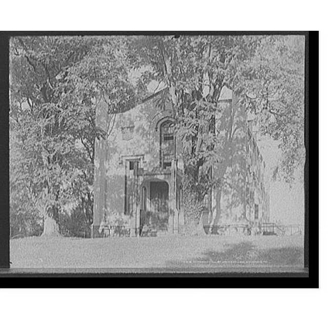 Historic Print, Humphrey Hall, St. John's College, Annapolis, Md., 16