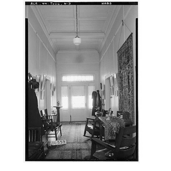 Historic Print, Hunter-Callaway House, 811 North Maple Street, Tuskegee, Macon County, AL - 3, 18" x 24"