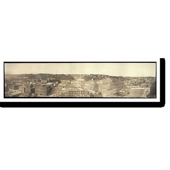Historic Print, IA A Dubuque 1907 PHOTO, Width 7" x Length 36"