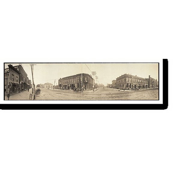 Historic Print, IA Boone 1907 PHOTO, Width 7" x Length 36"