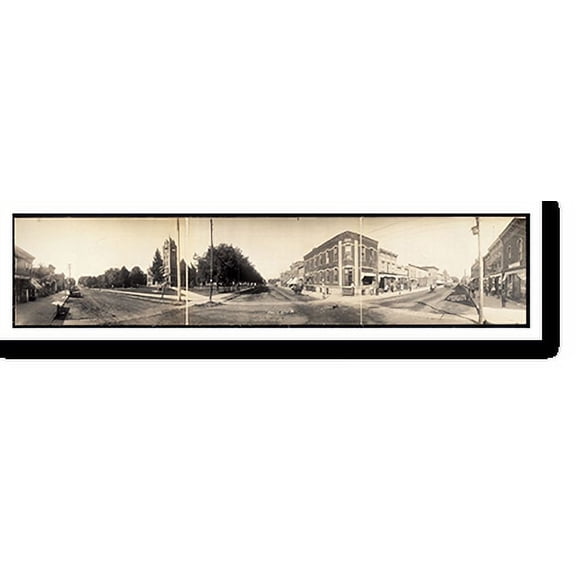 Historic Print, IA Forest City 1908 PHOTO, Width 7" x Length 36"