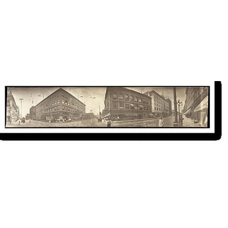 Historic Print, IA Sioux City 1911 PHOTO, Width 7" x Length 36"