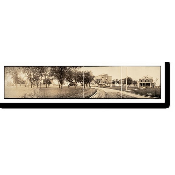 Historic Print, IA State Normal Cedar Falls 1907 PHOTO, Width 7" x Length 36"