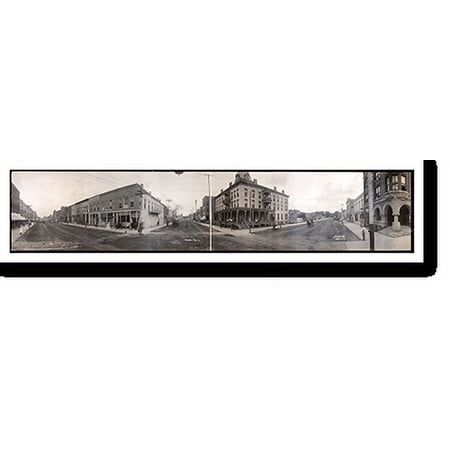 Historic Print, IA Webster City 1907 PHOTO, Width 7" x Length 36"