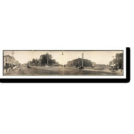 Historic Print, IA West Union 1908 PHOTO, Width 7" x Length 36"