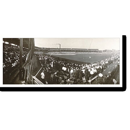 Historic Print, IL Chicago Cubs vs. Giants 1908 PHOTO, Width 7" x Length 36"