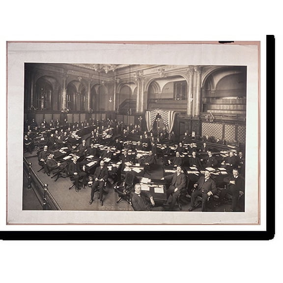 Historic Print, IL Illinois Senate 1905 PHOTO, Width 7" x Length 36"