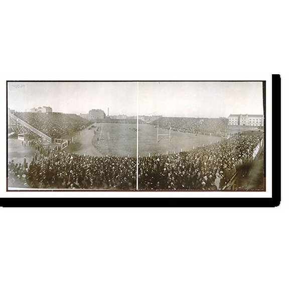 Historic Print, IL Marshall Field Chicago Carlisle vs. Chicago PHOTO, Width 7" x Length 36"