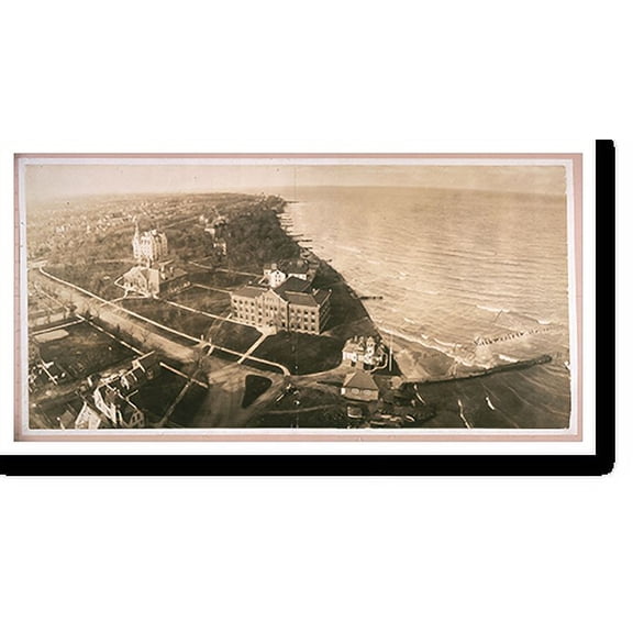 Historic Print, IL Northwestern University 1907 PHOTO, Width 7" x Length 36"