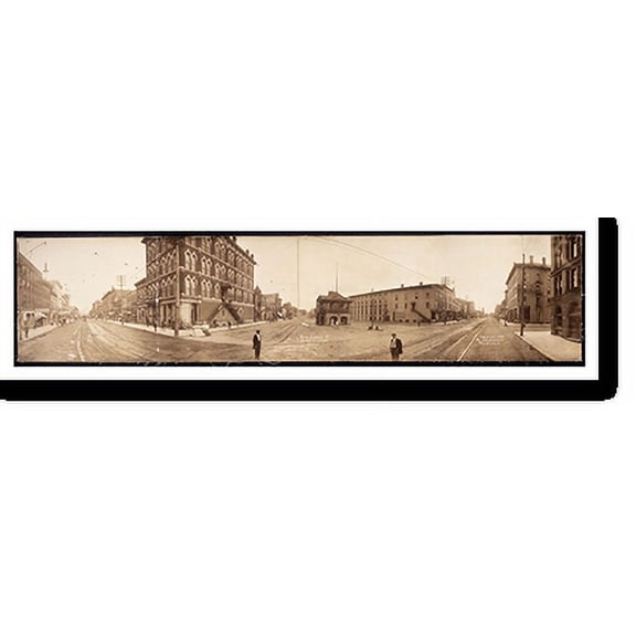 Historic Print, IL Rock Island1907 PHOTO, Width 7" x Length 36"