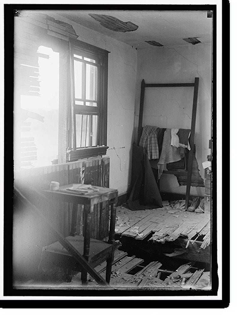 Historic Print, INDIAN HEAD, MD. NAVY PROVING GROUND. RESIDENCE OF