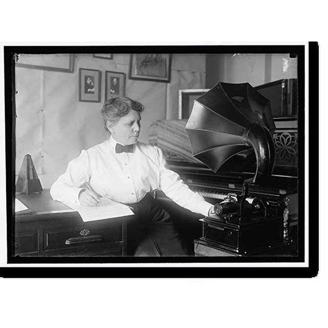 Historic Print, INDIANS, AMERICAN. FRANCES DINSMORE OF SMITHSONIAN