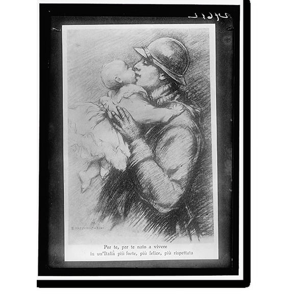 Historic Print, ITALIAN WAR POSTERS - 2, 18" x 24"
