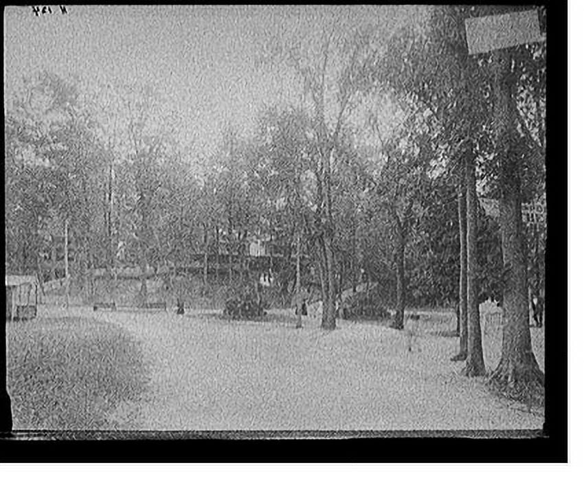 Historic Print, [In Long Branch Park, Syracuse, N.Y.], 16" x 20