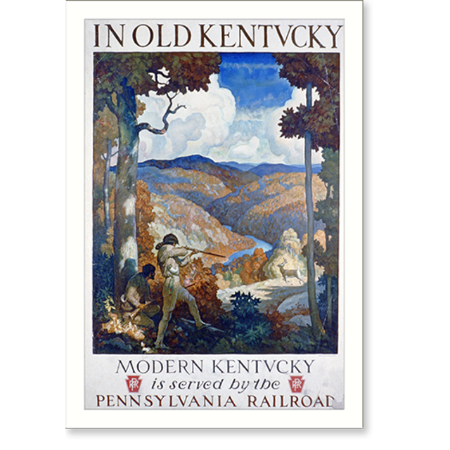 Historic Print, In old Kentucky. Modern Kentucky is served by the