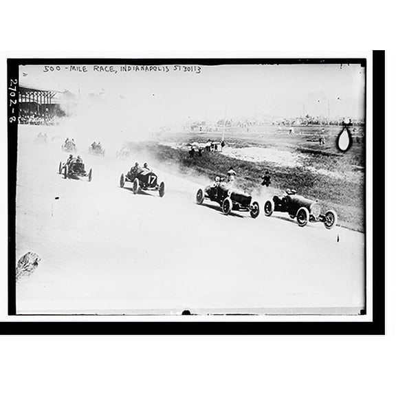 Historic Print, Indianapolis 500, 16" x 20"
