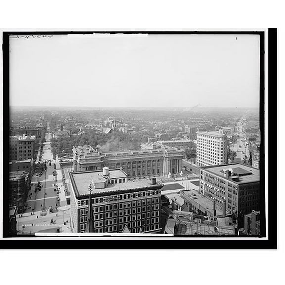 Historic Print, Indianapolis, Ind. - 2, 18" x 24"