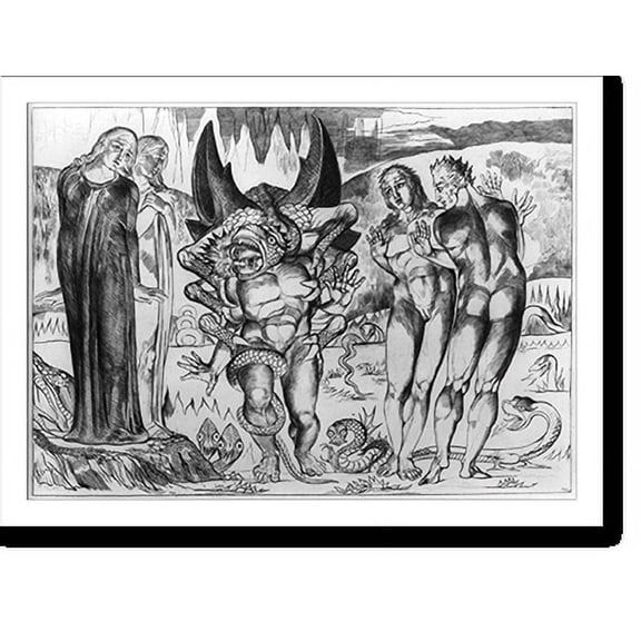 Historic Print, Inferno, 16" x 20"