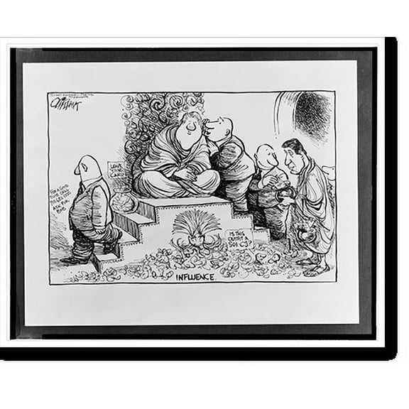 Historic Print, Influence.Oliphant., 16" x 20"