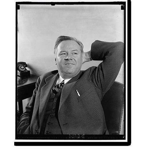 Historic Print, Informal photo of Rep. J. Hardin Peterson, Democrat from Fla., Feb. 26, 1940, 18" x 24"
