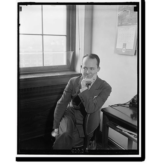 Historic Print, Informal photo of Rep. Joe Hendricks, Democrat from Fla., 2-26-40, 18" x 24"