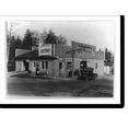 thumbnail image 1 of Historic Print, Inlet Garage, Inlet, N.Y., 16" x 20", 1 of 3