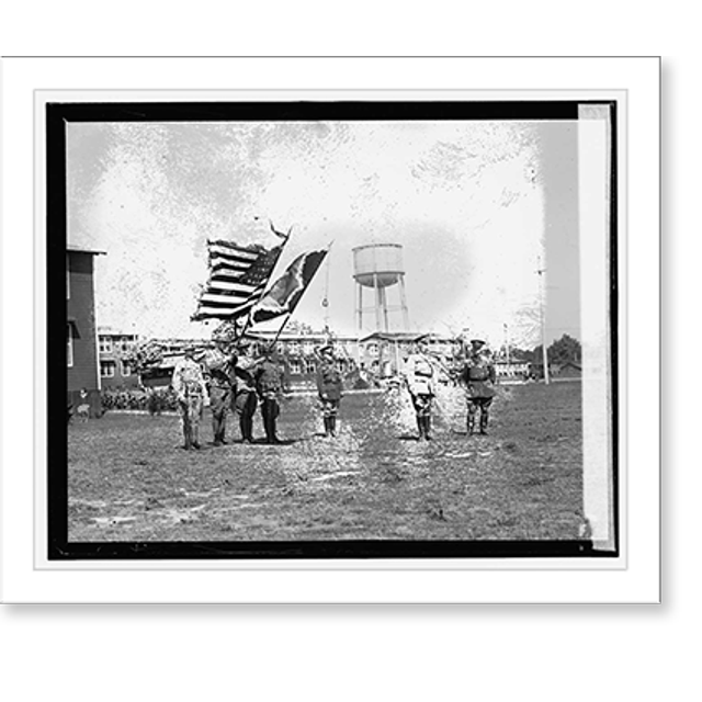 Historic Print, Inspection of troops at Fort Humphreys, [7/18/25], 16
