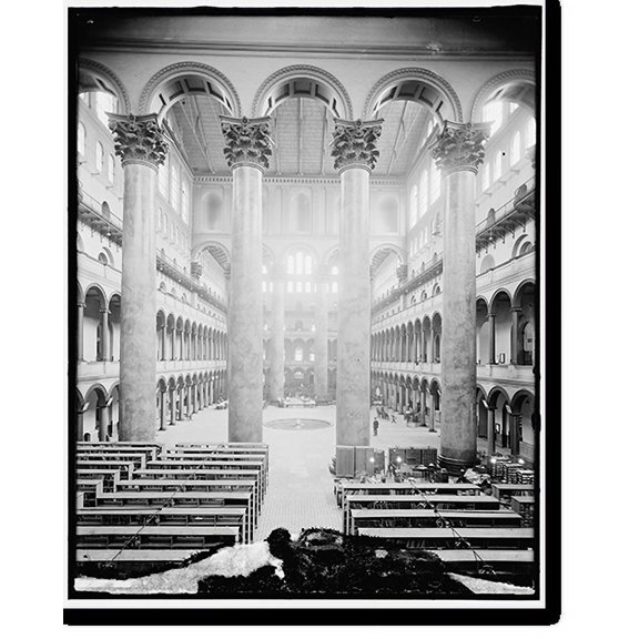 Historic Print, Int. Pension Office, 16" x 20"