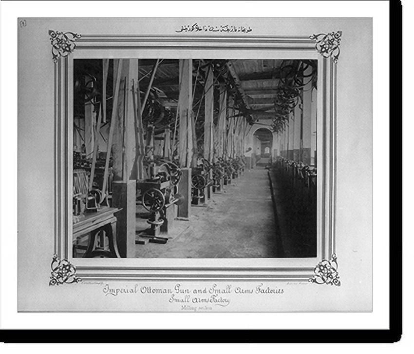 Historic Print, [Interior view of the Tophane Factory].Constantinople ...