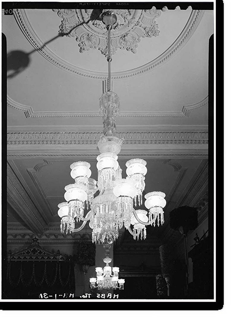 Historic Print, Iolani Palace, King & Richards Streets, Honolulu