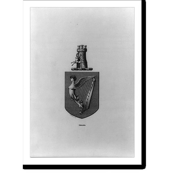 Historic Print, Ireland, 18" x 24"
