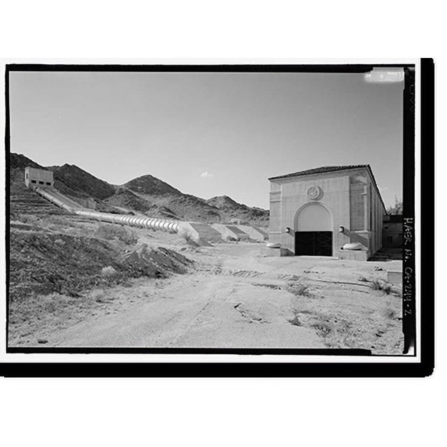 Historic Print, Iron Mountain Pump Plant, South of Danby Lake, north of