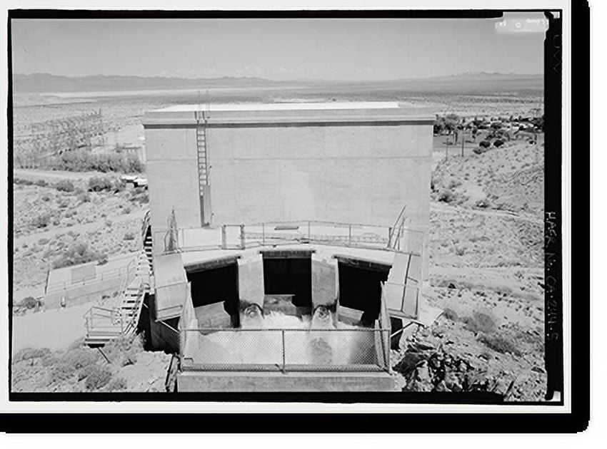 Historic Print, Iron Mountain Pump Plant, South of Danby Lake, north of