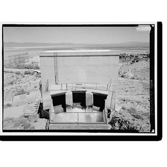 Historic Print, Iron Mountain Pump Plant, South of Danby Lake, north of