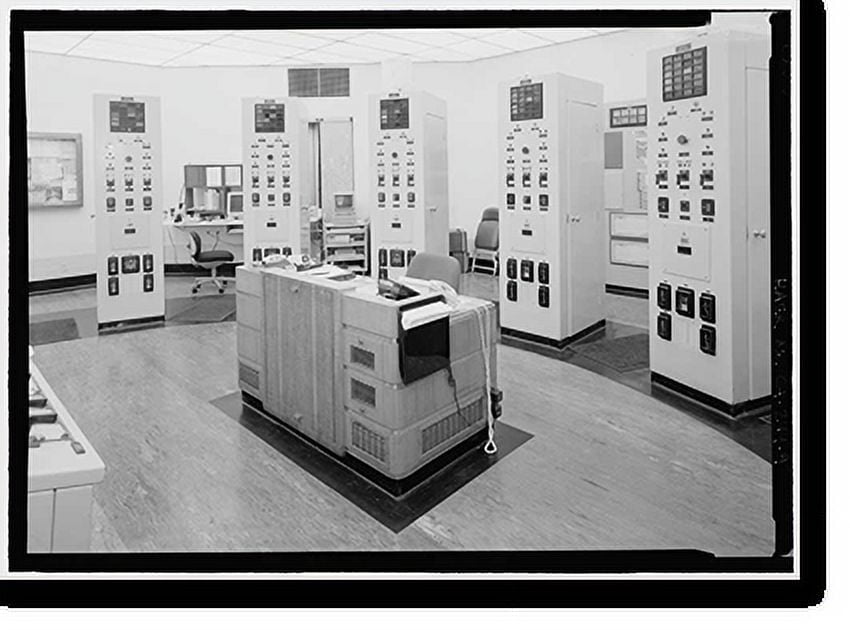 Historic Print, Iron Mountain Pump Plant, South of Danby Lake, north of