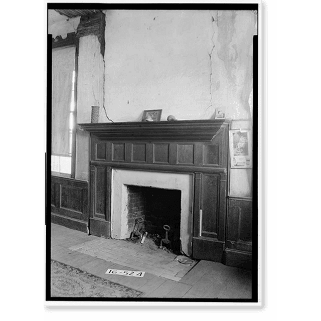 Historic Print, IrwinMcAllister House, Fort Gaines Highway