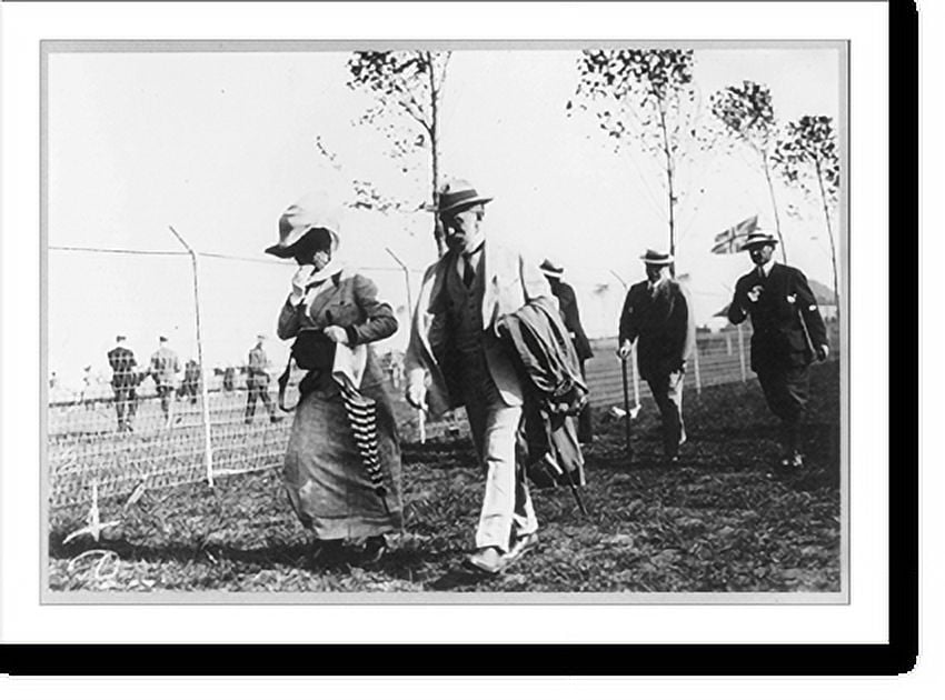 Historic Print, [Isaac N. Seligman and wife, Guta Loeb Seligman, full